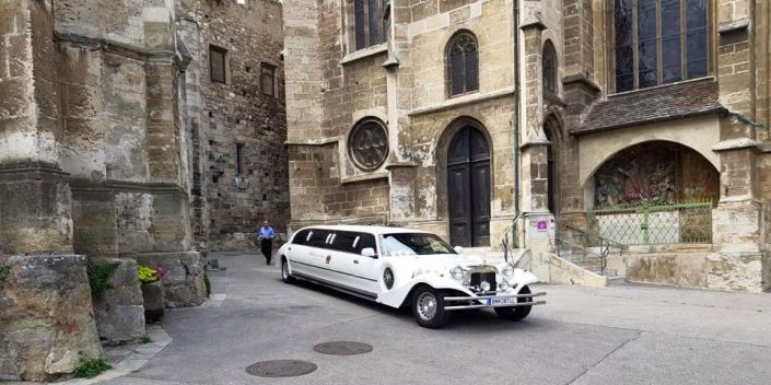 Stretchlimousine Hochzeitsauto