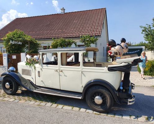 Hochzeitsauto Oldtimer