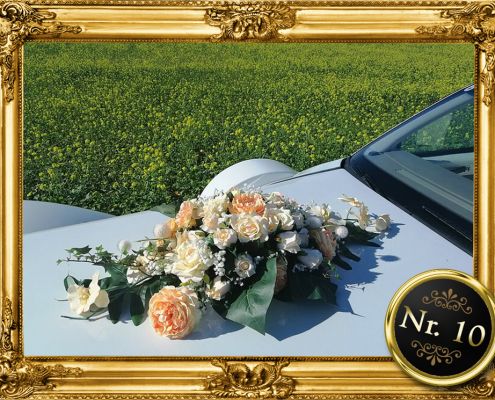 Blumenschmuck für Limousine mieten