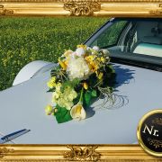 Blumenschmuck für Limousine mieten