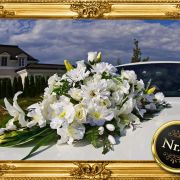 Blumenschmuck für Limousine mieten