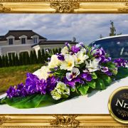 Blumenschmuck für Limousine mieten