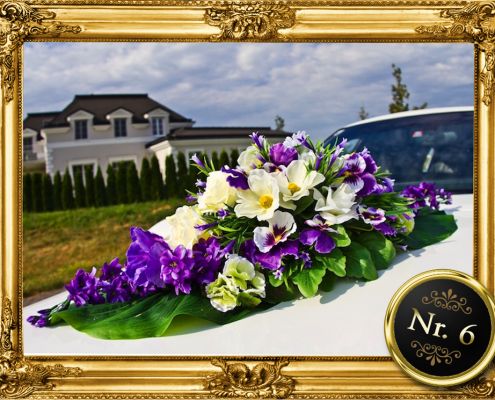 Blumenschmuck für Limousine mieten