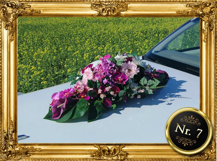 Blumenschmuck für Limousine mieten