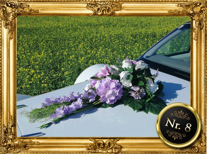 Blumenschmuck für Limousine mieten