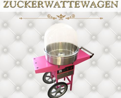 Zuckerwattenwagen mieten